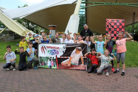 Klasa sportowa ze szkoły podstawowej w Wiśle Centrum rywalizowała wspólnie